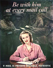 "Be with him at every mail call." Loc. no. E448.19 b21