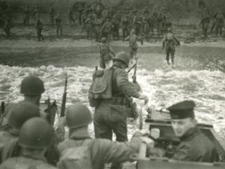 United States troops prepare for a landing in North Africa,
1942.