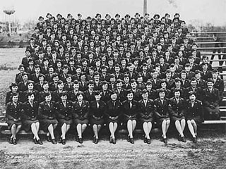 Company 5, 3rd Regiment, First WAC Training Center, Fort Des Moines, Iowa, 1942. Loc. no. E448.25 p12