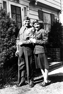 Anne Bosanko Green and Paul Bosanko, March 1945. 