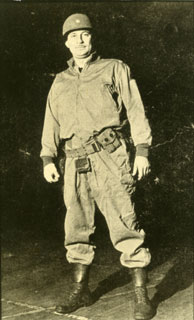 Photo: Captain Abraham J. Baum, Fourth Armored Division.