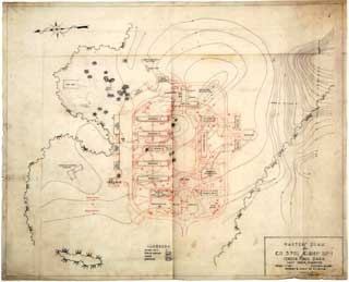 Master plan for CCC Company 3701, Camp Sp-1, Itasca State Park.