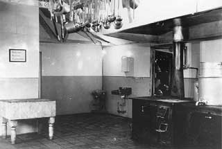 CCC camp kitchen, 1936-1938.