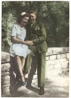 Doris Shea Strand with husband, Errol Fox.