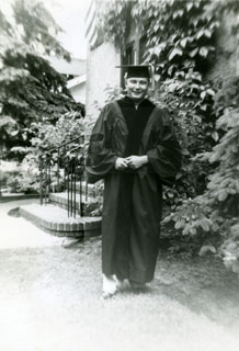 Photo: Dr. William J. Cameron, Doctor of Veterinary Medicine, University of Minnesota, June 14, 1952.