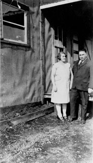 Francis and Esther Drouillard, Grand Portage, ca. 1920s.