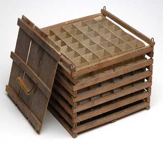 Object: Egg Crate, 1910.