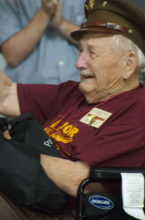 Ken Fritz, arriving in Washington, DC, September 13, 2008.