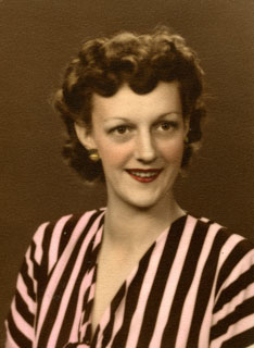 Georgiana Kippels Sonnen, ca. 1939.