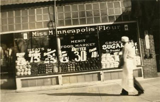 Joe Greenstein's grocery store in North Minneapolis.