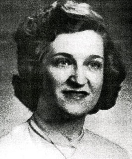 Bee Hanlon, Veterinary College graduation portrait, 1952.