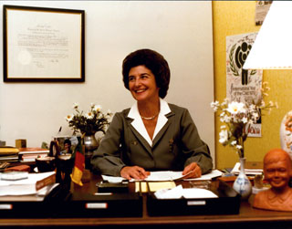 Jane Freeman served as the International Commissioner for the Girl Scouts, 1978 to 1984.