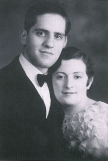 Jim Totino and Rose Cruciani before their marriage, ca. early 1930s.