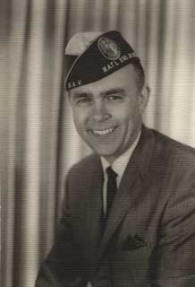 Stuart A. Lindman, National Vice Commander, Disabled American Veterans, August 1963.