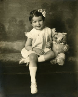 Photo: Marjorie Jean Pelton, ca. 1934.