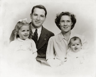 The Maxson family, ca. 1950s.