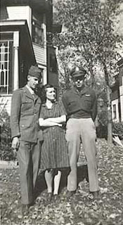 Bob McKewin and his wife, Pat, pose with brother George.