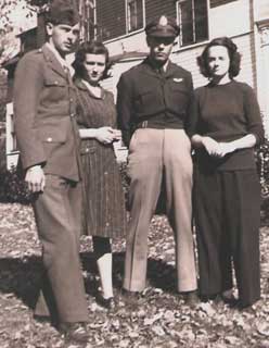 Bob, Pat, George, and sister Lynette McKewin.