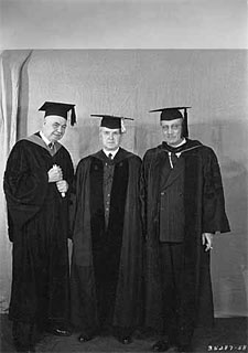 Photo: Inauguration of President Morrill, University of Minnesota, 1945.