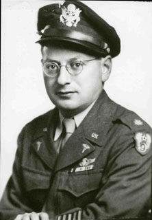 Reuben Berman in uniform, 1948.