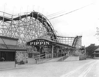 Photo: Wildwood Park rollercoaster, 1927.