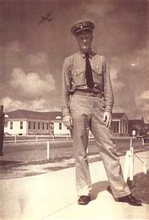 Edward Sovik in Pensacola, Florida, 1942.