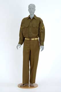 Sun tan CCC enrollee's uniform.