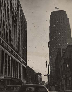 Downtown Minneapolis, V-E Day.