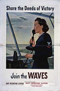 Poster: Share the Deeds of Victory - Join the WAVES.