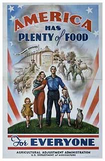 Poster from U.S. Dept of Agriculture